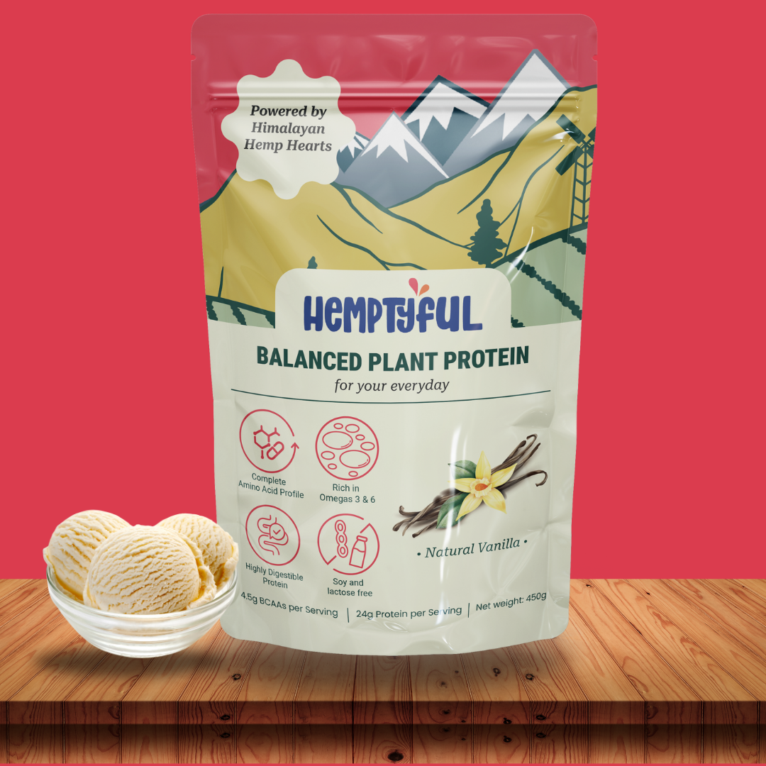 Balanced Plant Protein (Blend of Hemp & Pea) Trial Pack - Hemptyful