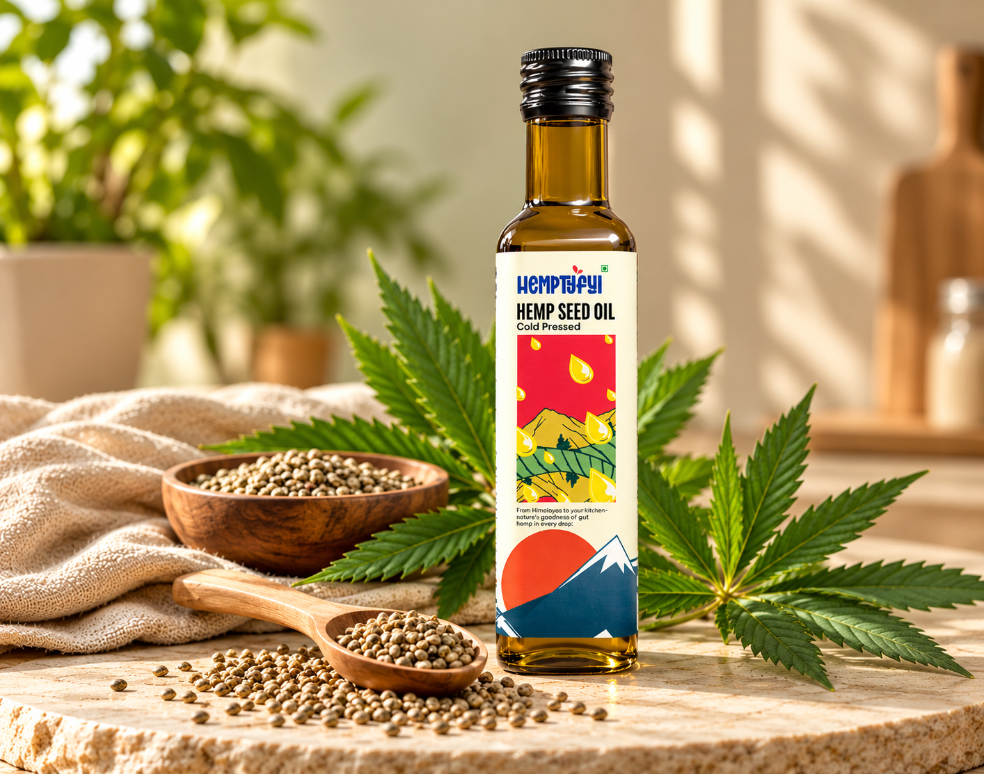One Oil, Three Ways: How Cold-Pressed Hemp Seed Oil Fits Into Your Food, Skin & Hair Routine.