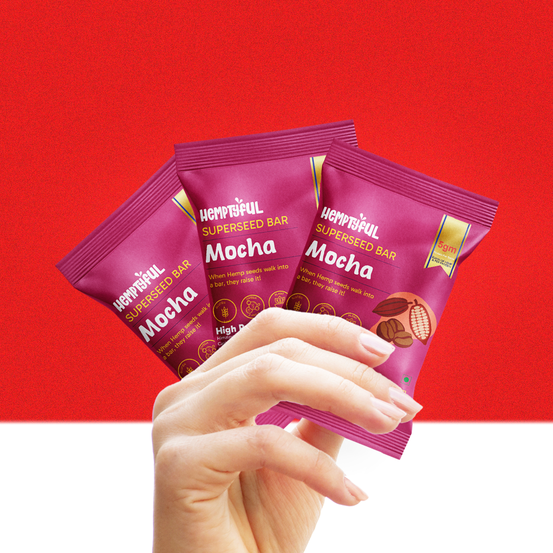 Superseed Bars - Mocha (Pack of 1) - Hemptyful