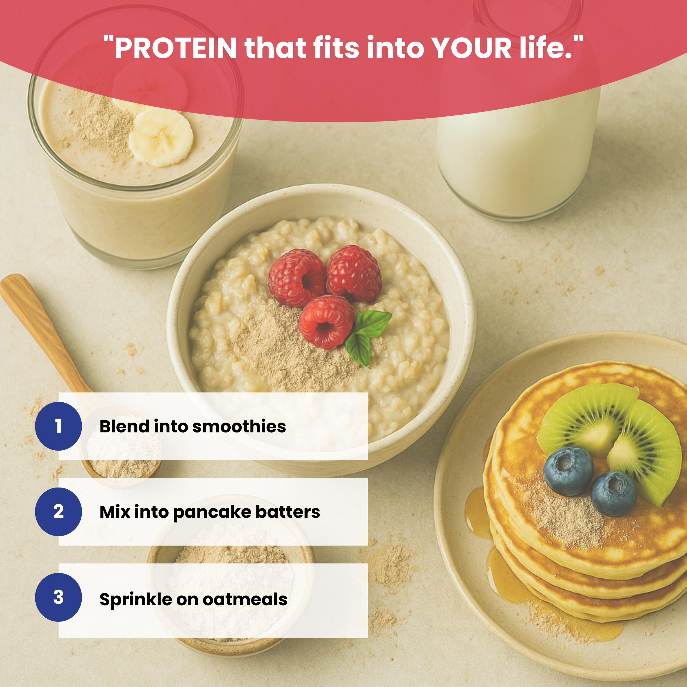 Pure 55% Hemp Protein - Hemptyful